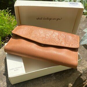 Fossil Embossed Clutch Purse